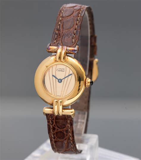 Orologi Cartier in Vermeil Dorato 